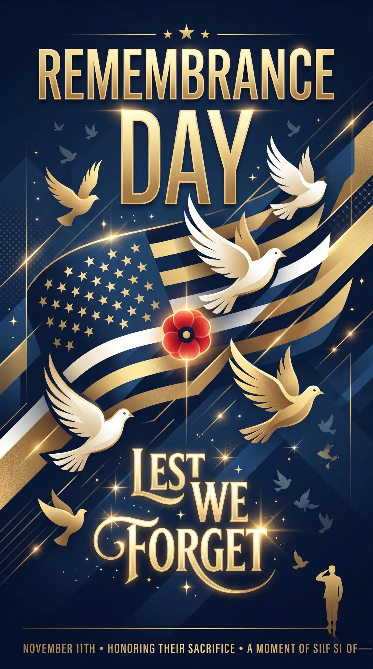 Free Download Remembrance Day Usa 2026 Patriotic Celebration Artwork - High Quality Remembrance Day Usa 2026 Image
