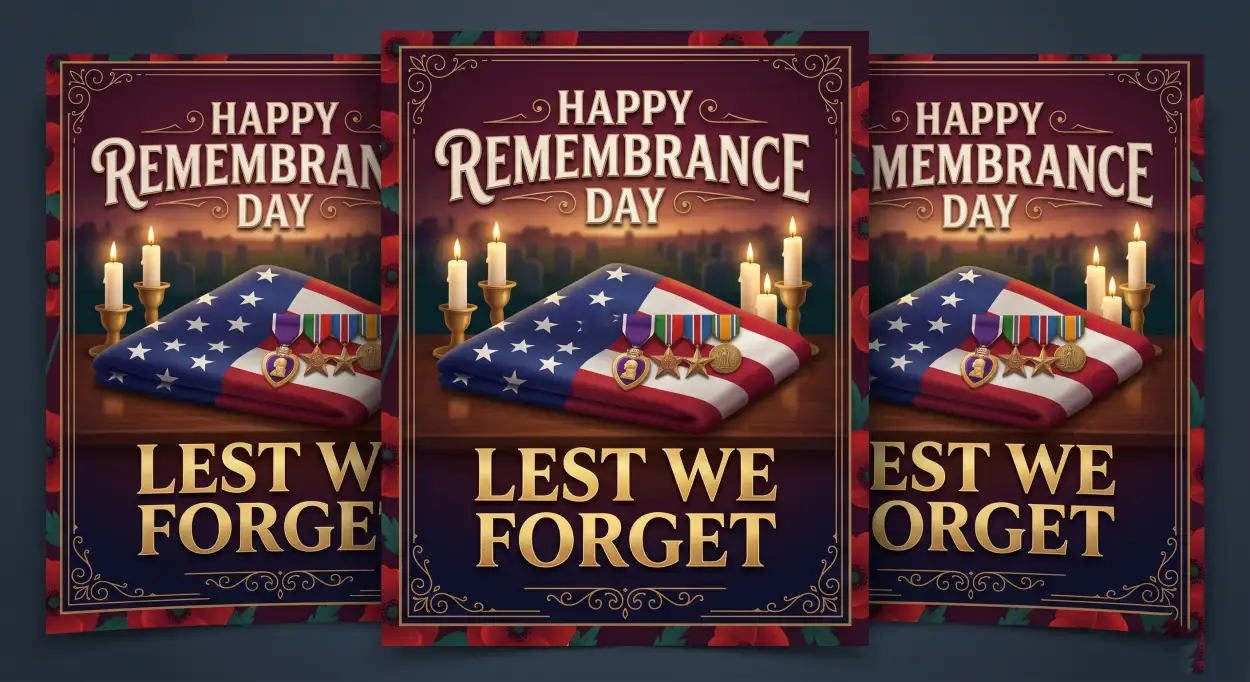 Free Download Remembrance Day Usa 2026 Patriotic Memorial Graphics - High Quality Remembrance Day Usa 2026 Image