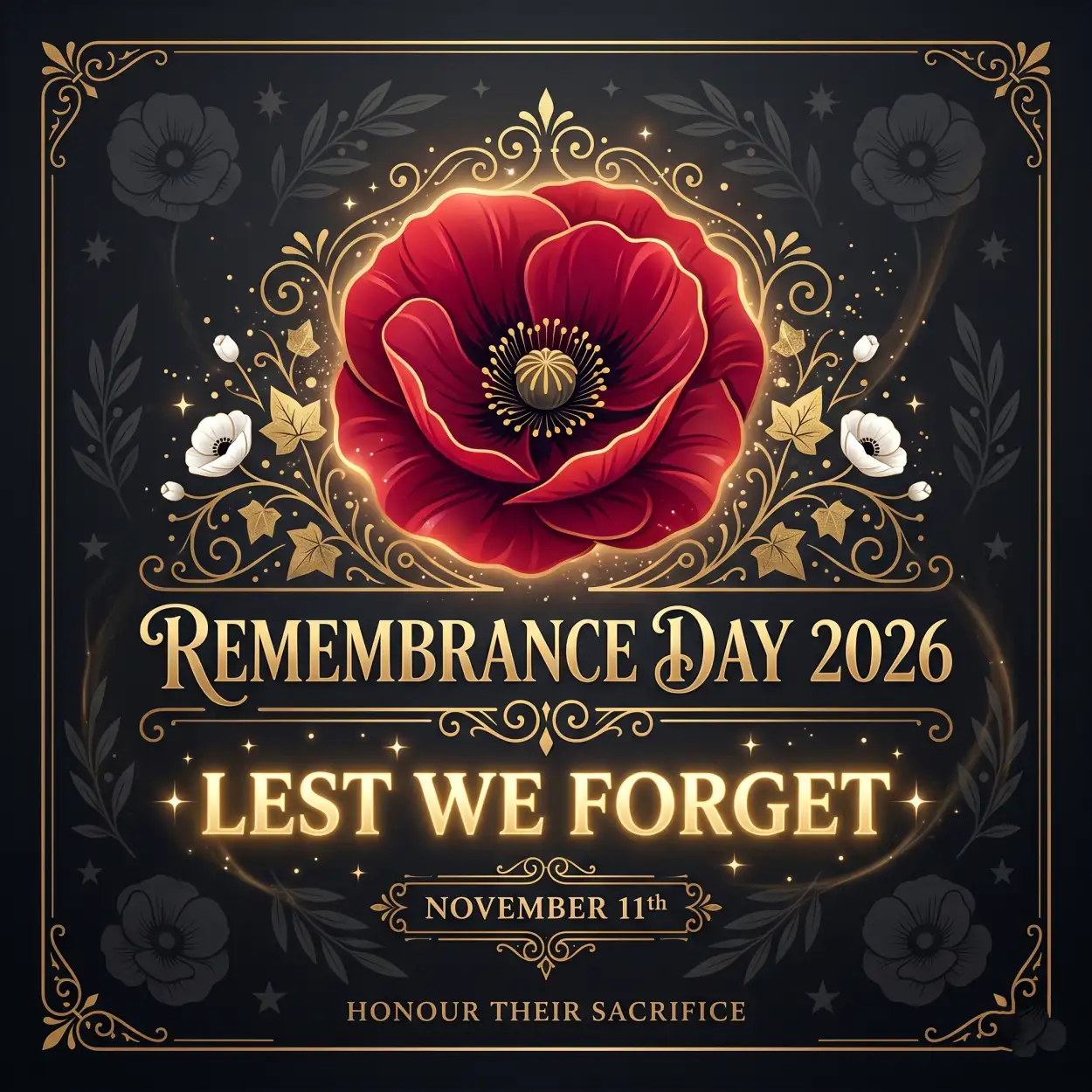 Free Download Remembrance Day Usa 2026 Usa Tribute Card Design - High Quality Remembrance Day Usa 2026 Image