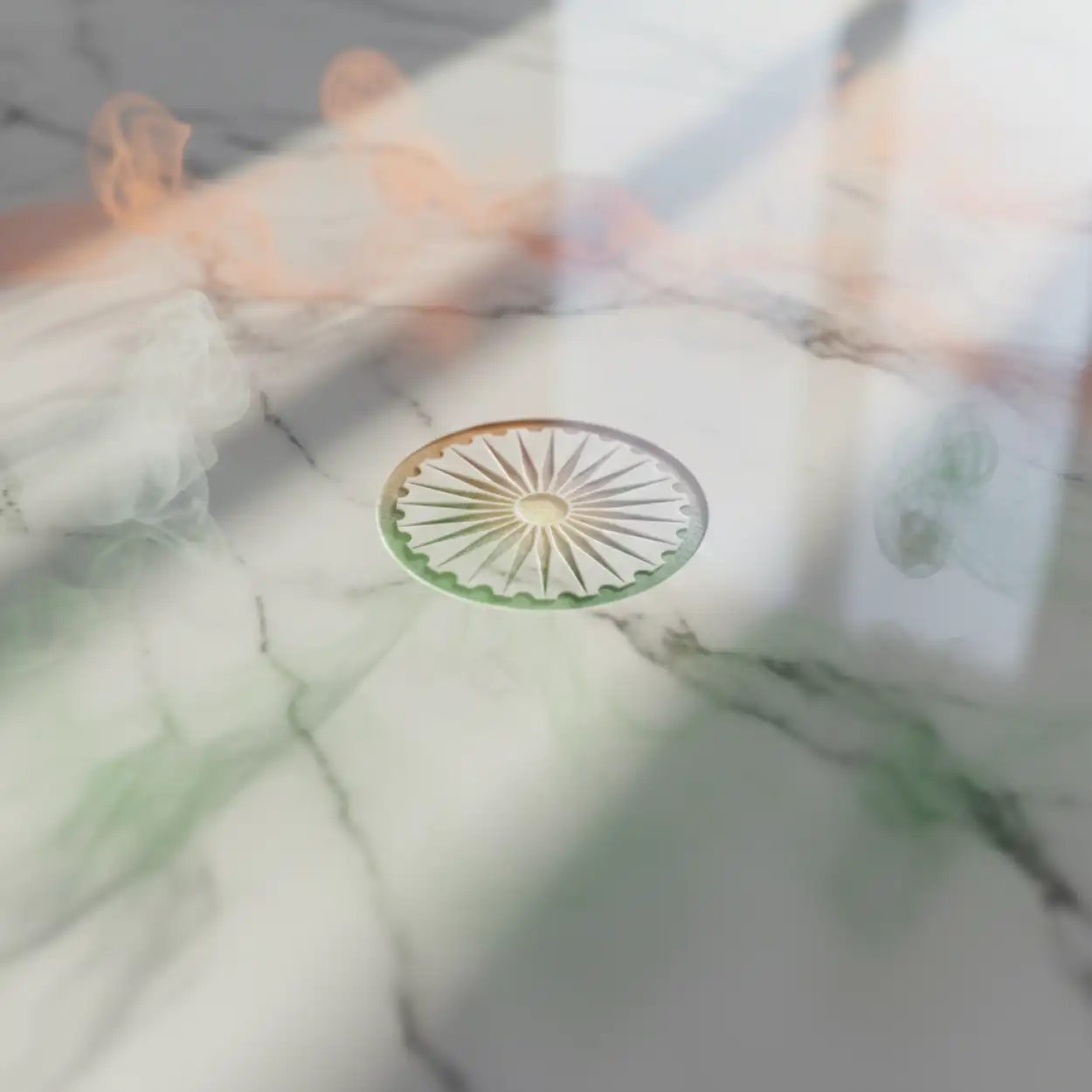 republic day background ai generated