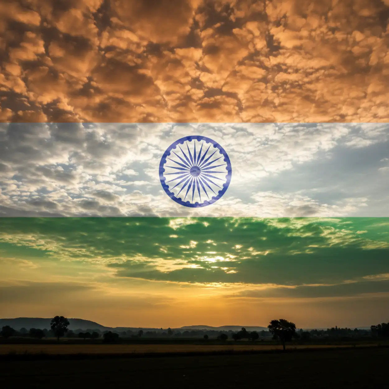 republic day background for poster