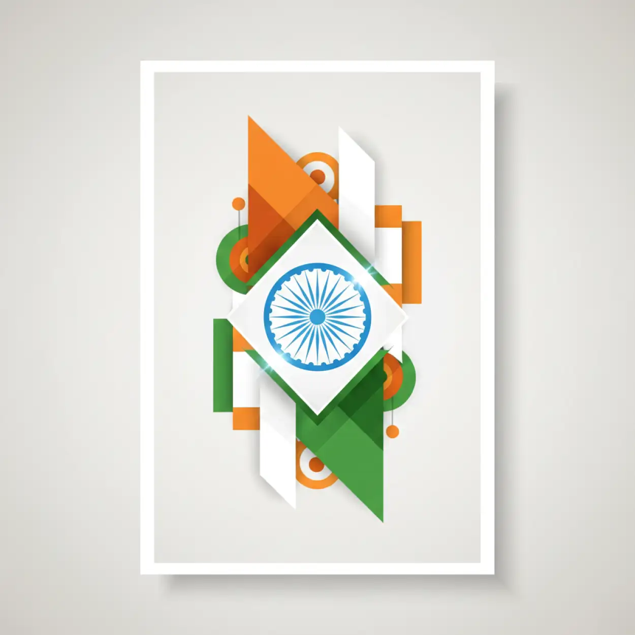 republic day background modern design