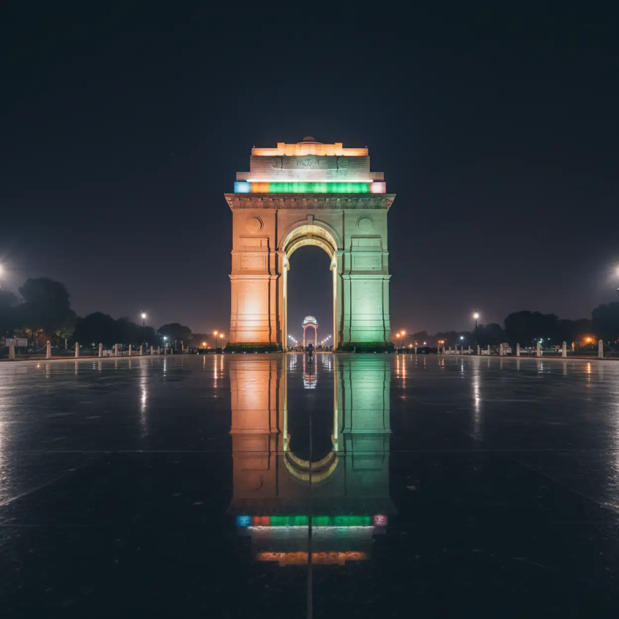 republic day background with india gate