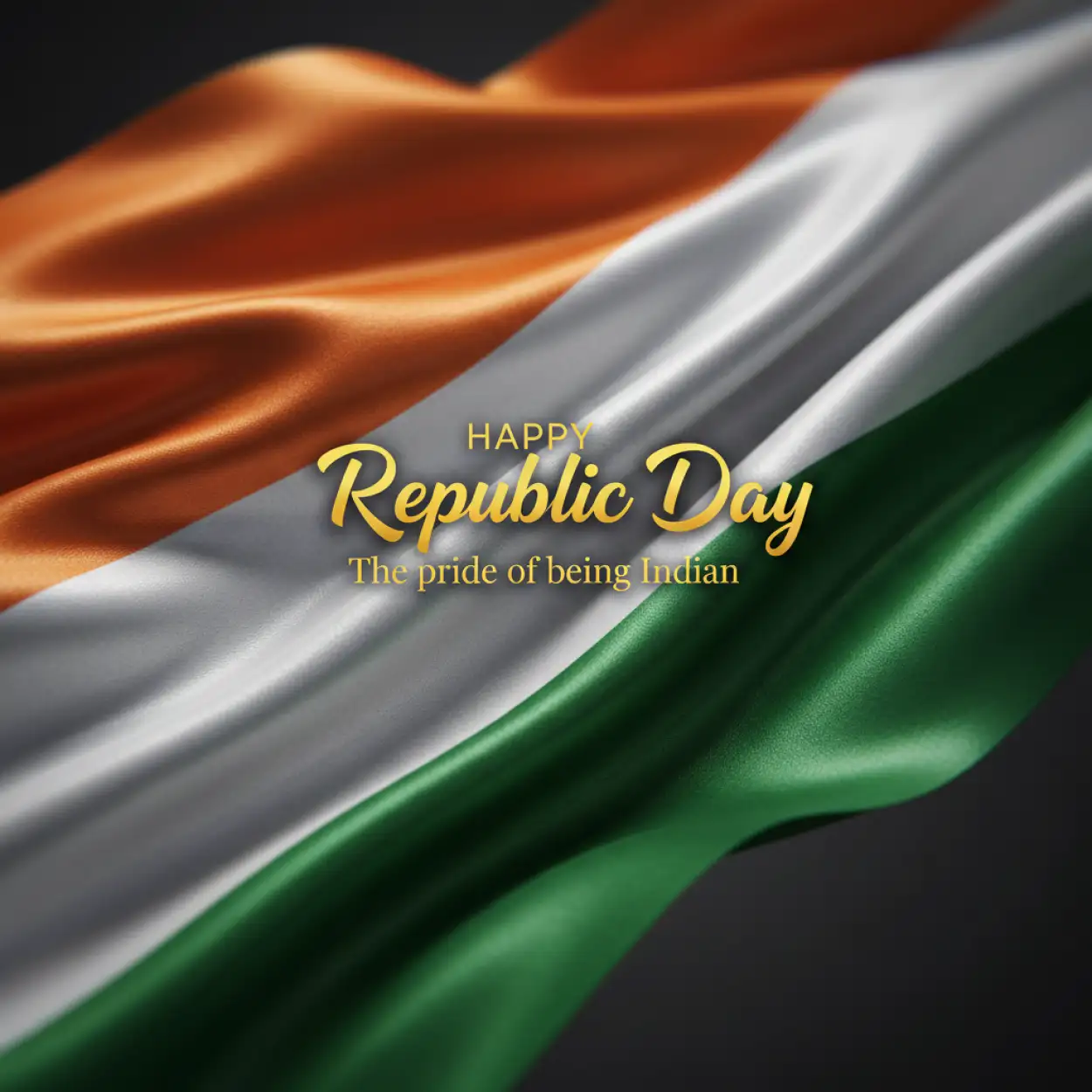 republic day wishes tricolor background 2