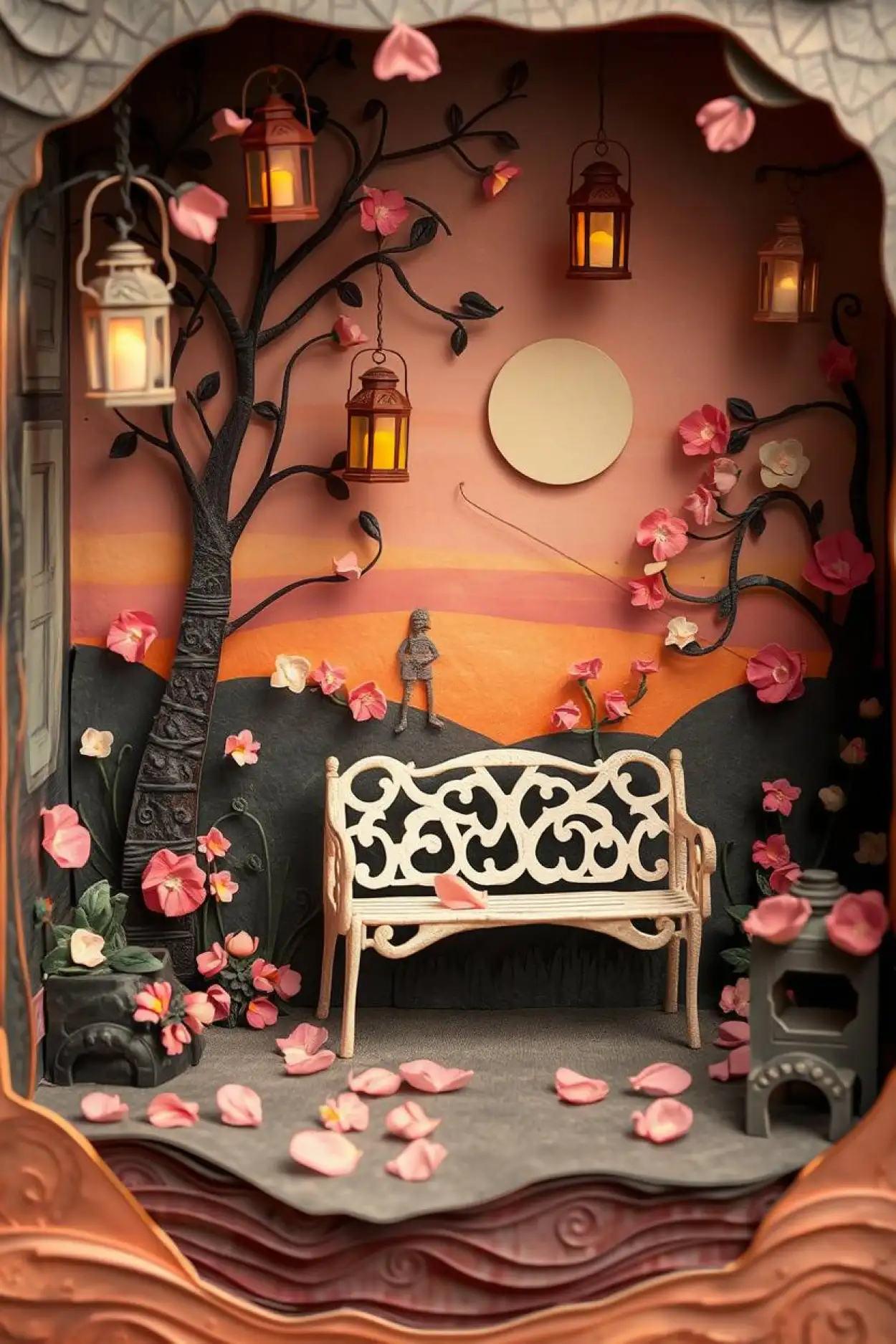 romantic background for story video