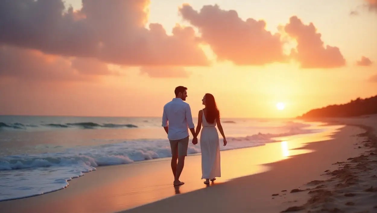 romantic dreamy background with clouds