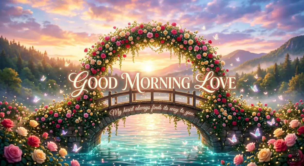 Free Download Romantic Good Morning Love Messages For Whatsapp Status - High Quality Good Morning Love Messages Image