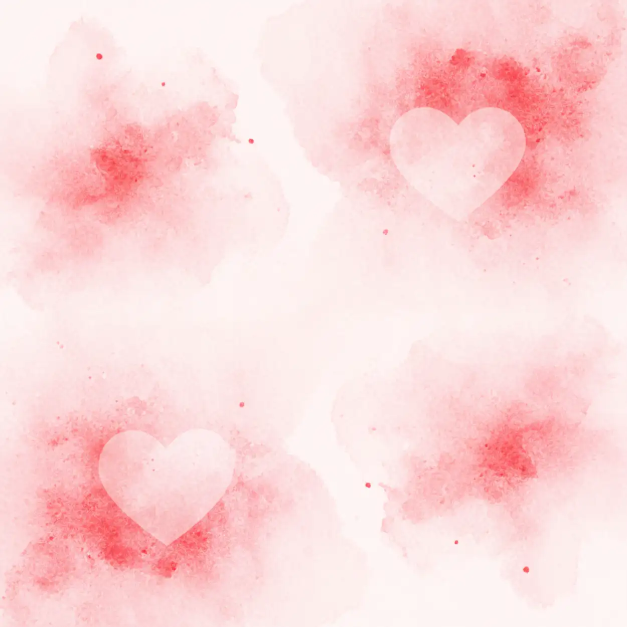 romantic heart pattern valentines background