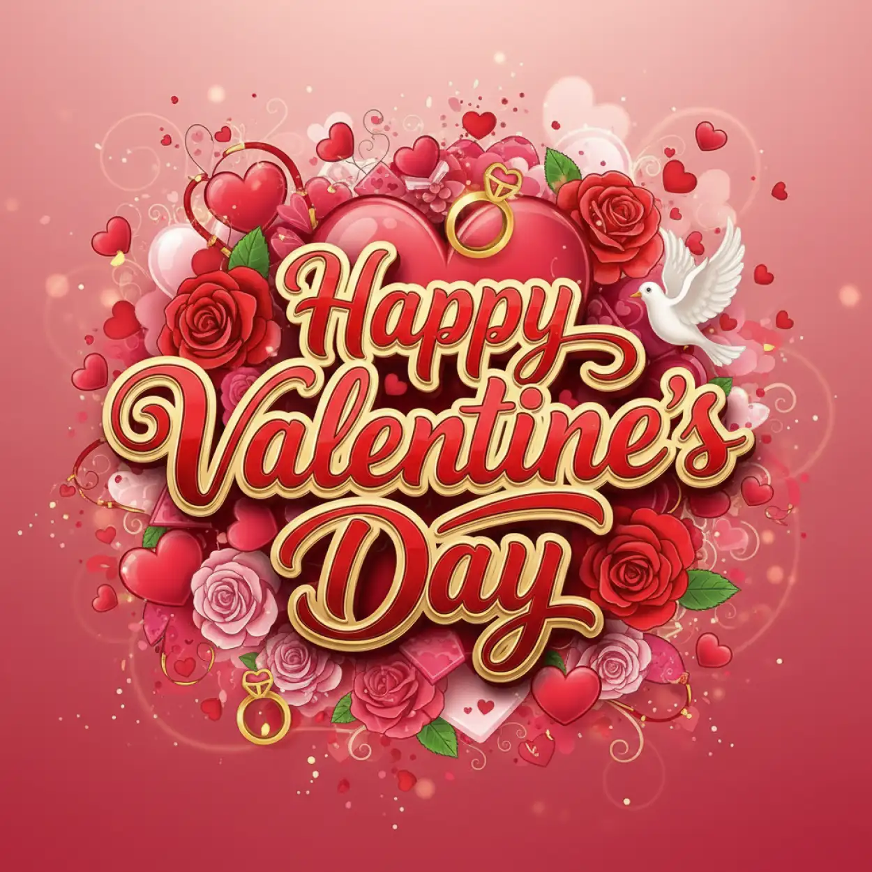 romantic valentines day decorations png