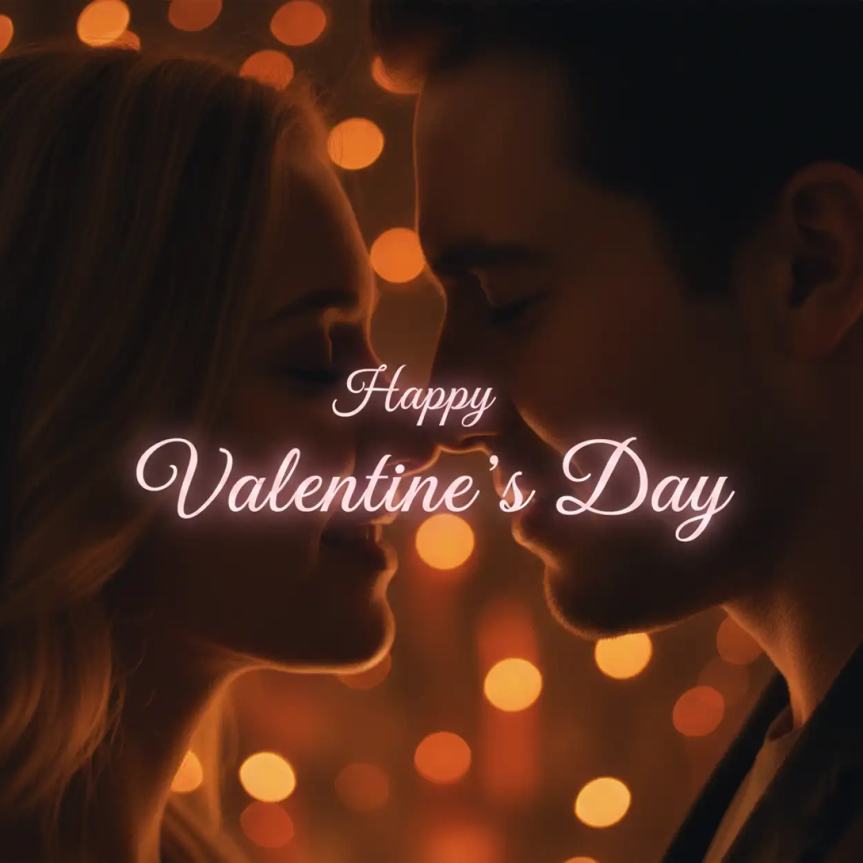 romantic valentines day poster design