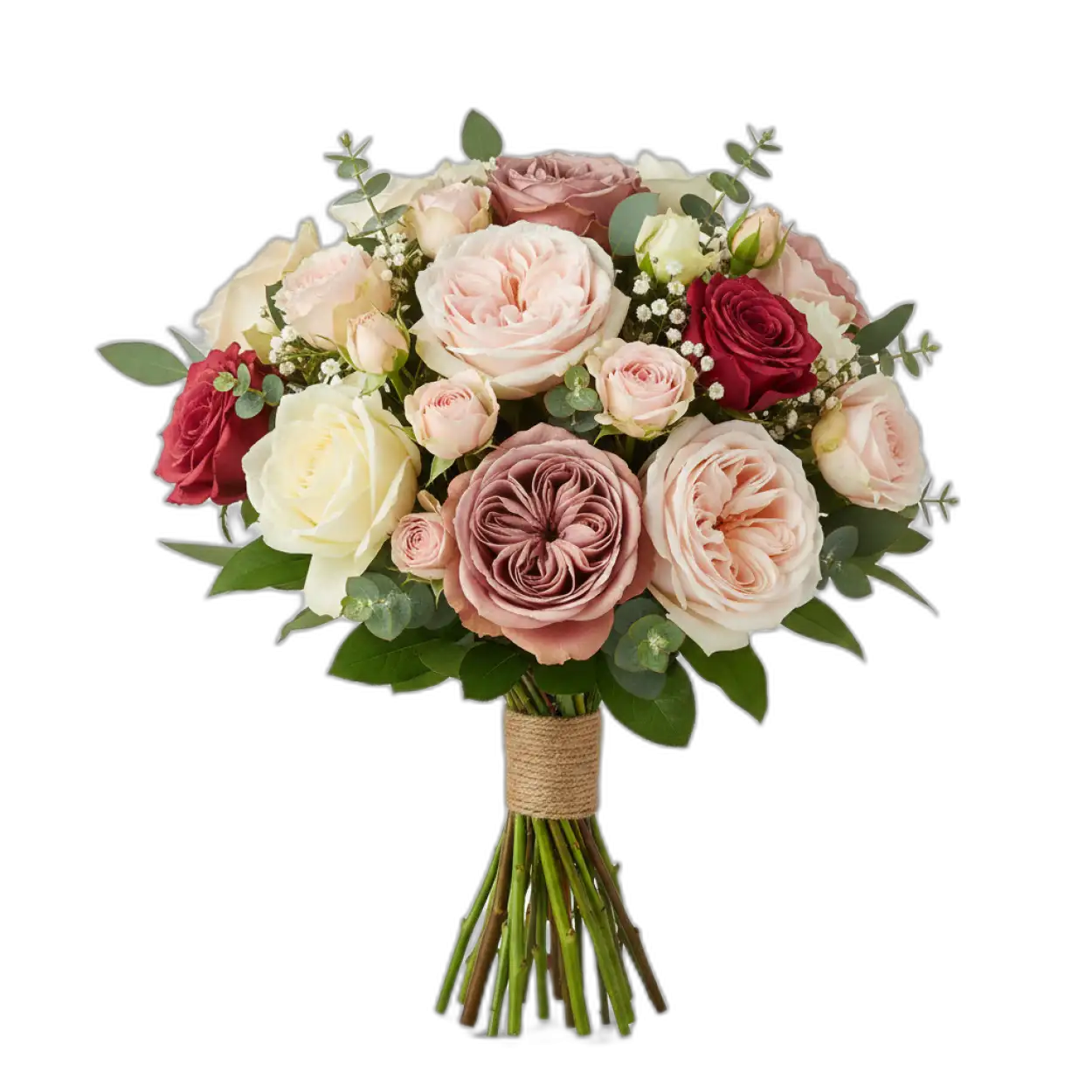 Free Download Rose Bouquet Png Classic Style - High Quality Rose Bouquet Png PNG Image