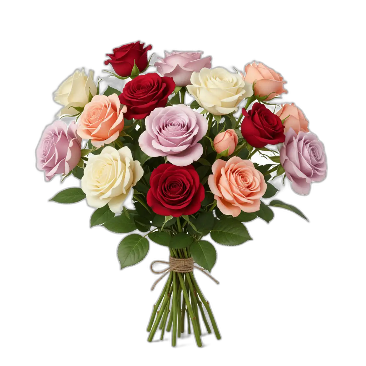 Free Download Rose Bouquet Png Floral Arrangement - High Quality Rose Bouquet Png PNG Image