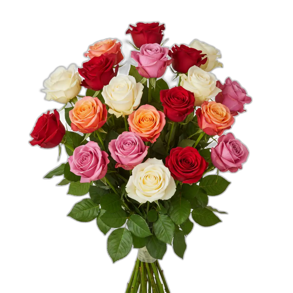Free Download Rose Bouquet Png For Birthday - High Quality Rose Bouquet Png PNG Image