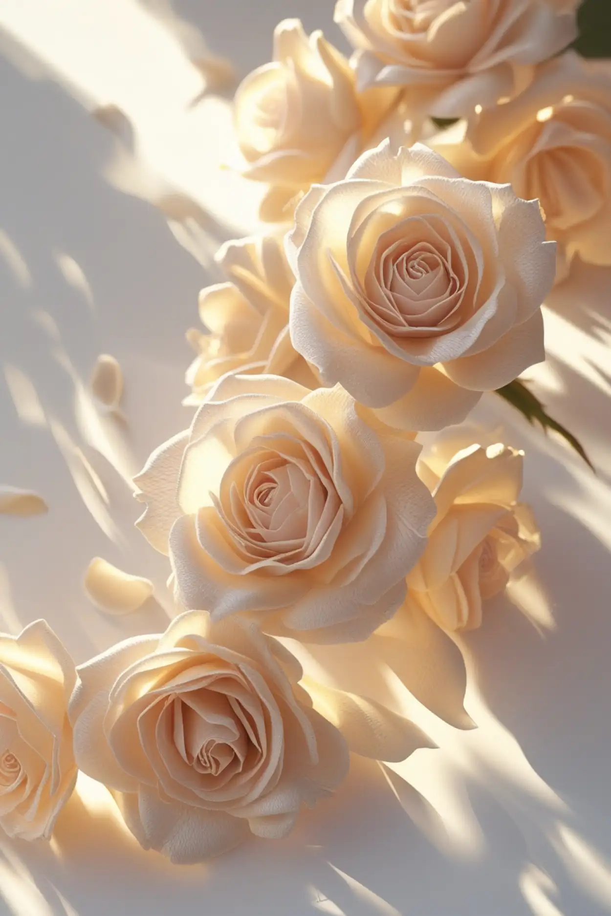 Free Download Rose Flower Border Transparent Background - High Quality Flower Border Background