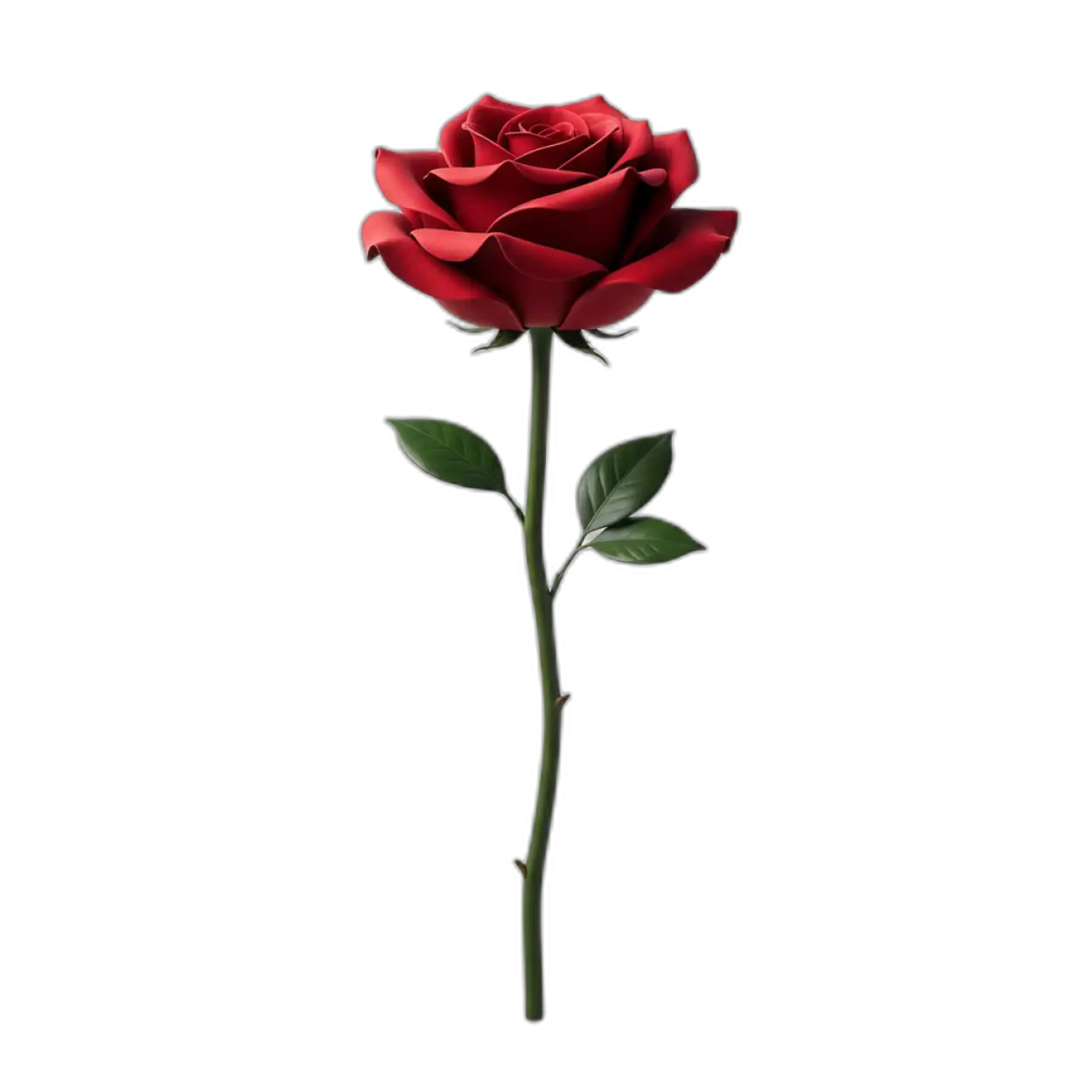 rose png for thumbnail design