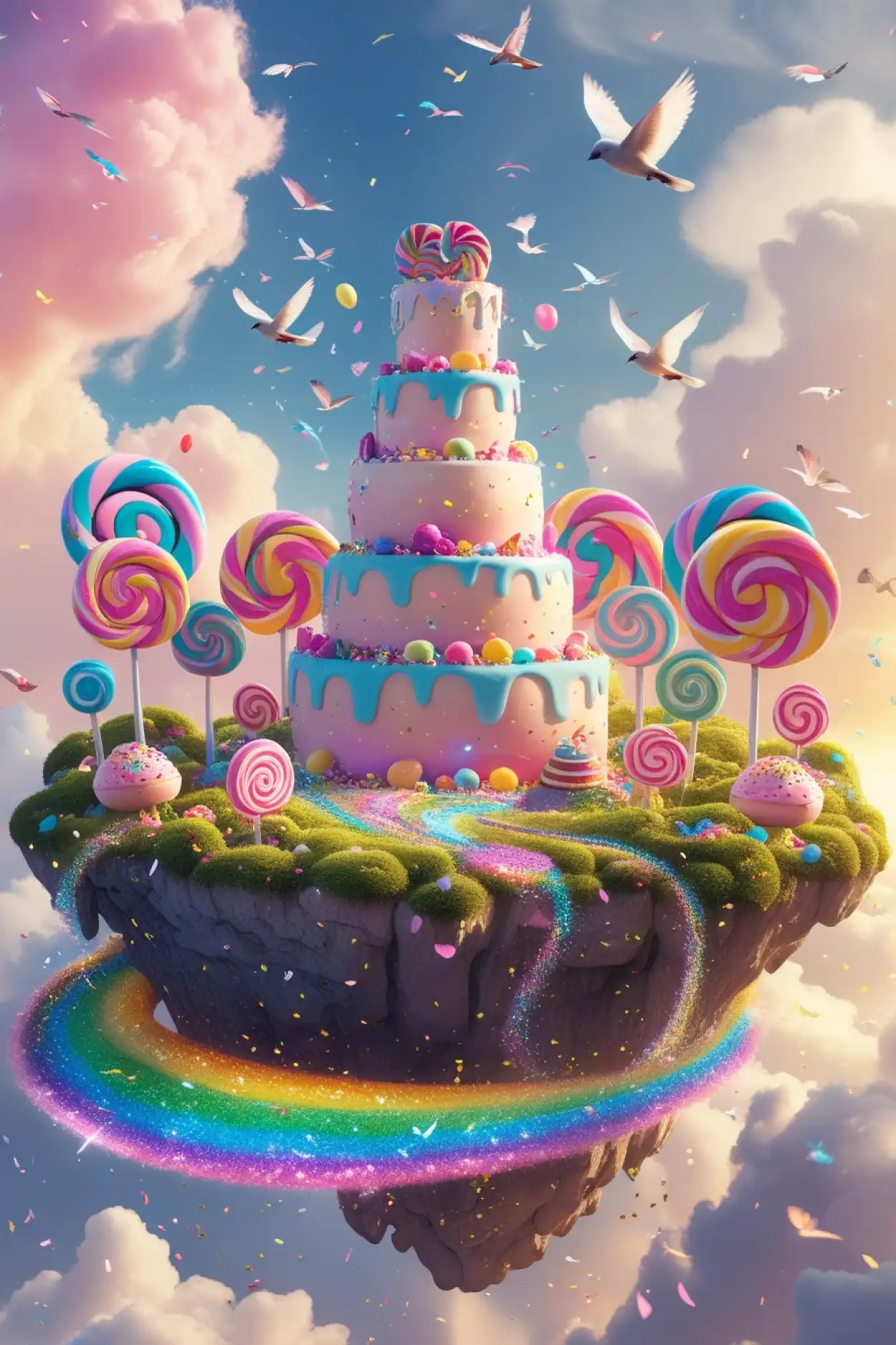 royal birthday background with crown