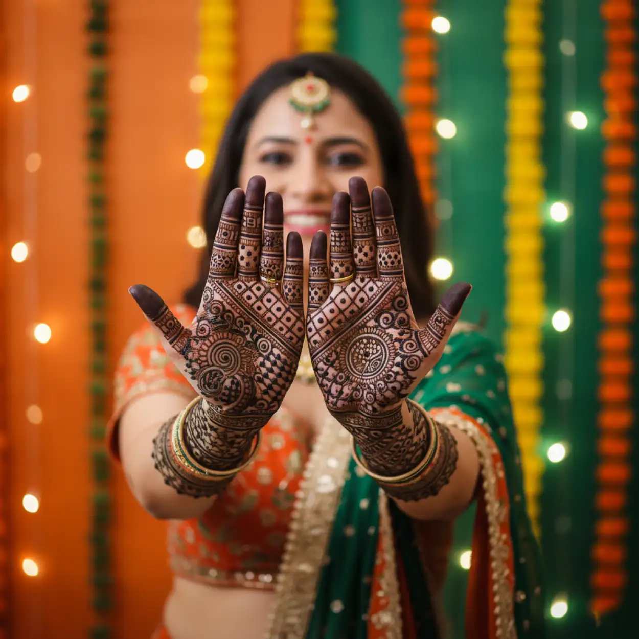Free Download Royal Full Arm Mehndi Design 2025 With Name - High Quality New Mehndi Design Background