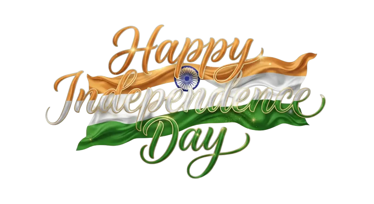 Free Download Saffron White Green Png Independence Day 2 - High Quality Happy Independence Day Png 2026 Transparent PNG