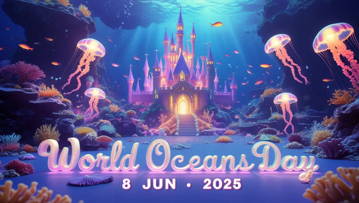 Free Download Save Oceans Poster Image Download - High Quality World Oceans Day Background