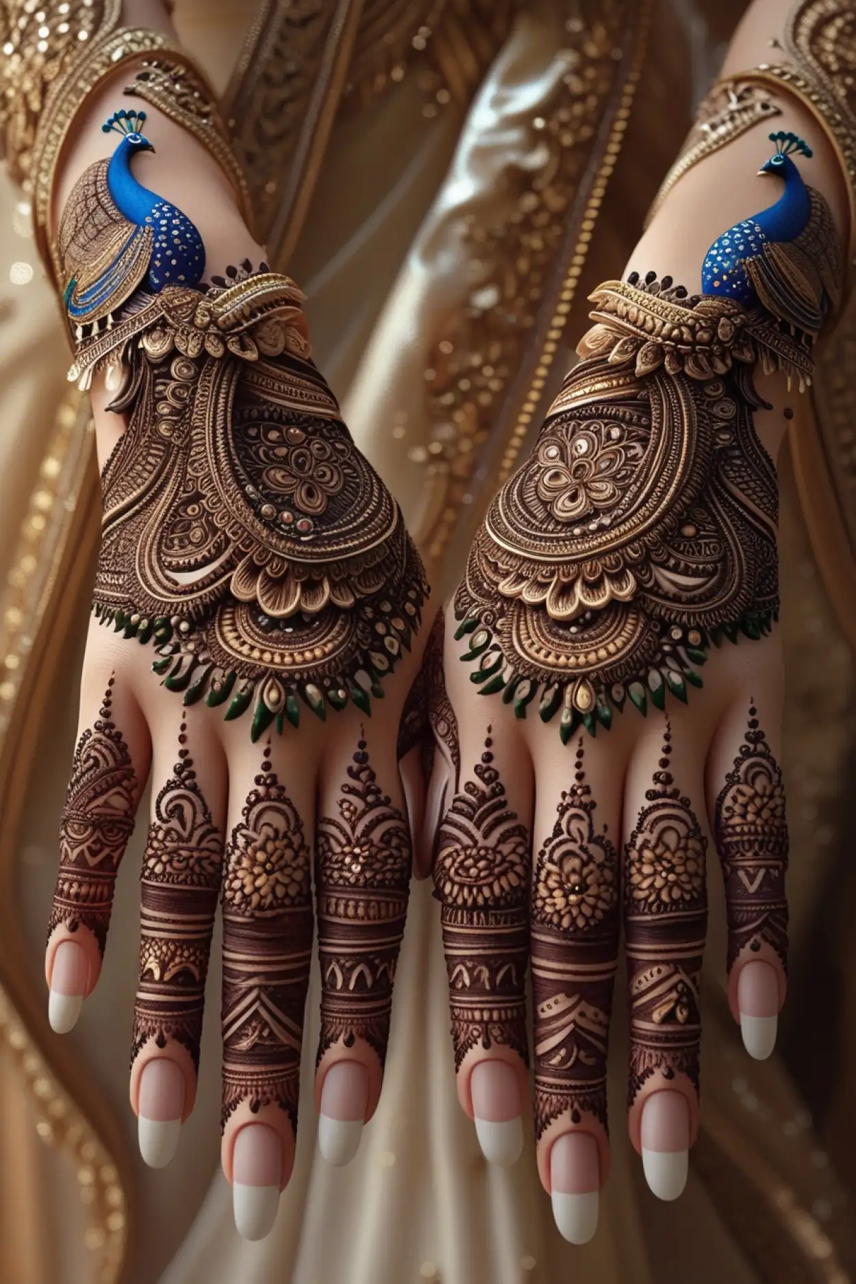 sawan vrat mehndi design for married women