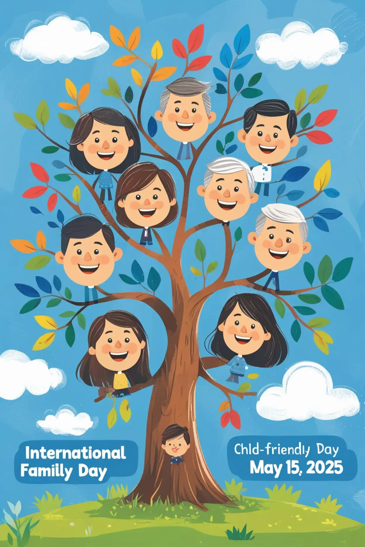 Free Download School Competition Image For May 15 - High Quality International Family Day Background