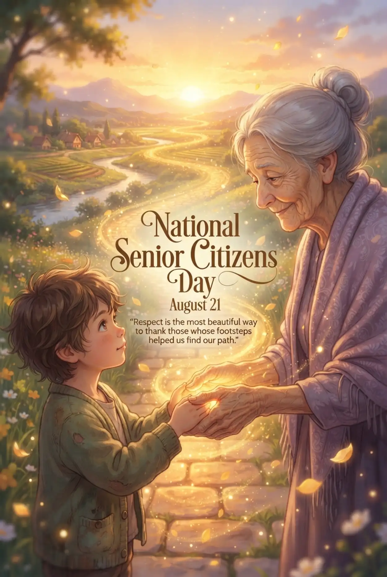 Free Download Senior Citizens Day 2026 Drawing Competition Ideas - High Quality Senior Citizens Day 2026 Image