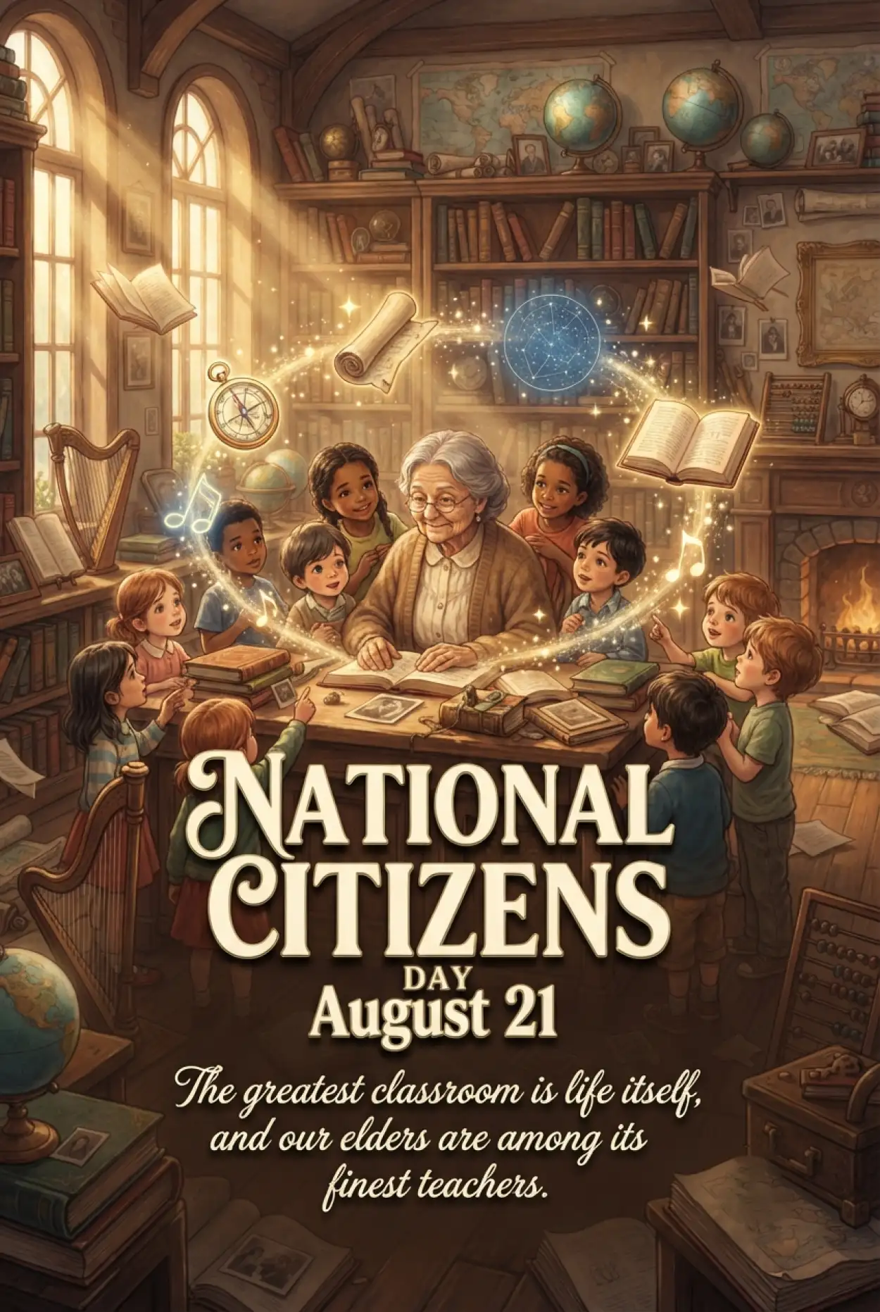 Free Download Senior Citizens Day 2026 Intergenerational Activity Ideas - High Quality Senior Citizens Day 2026 Image
