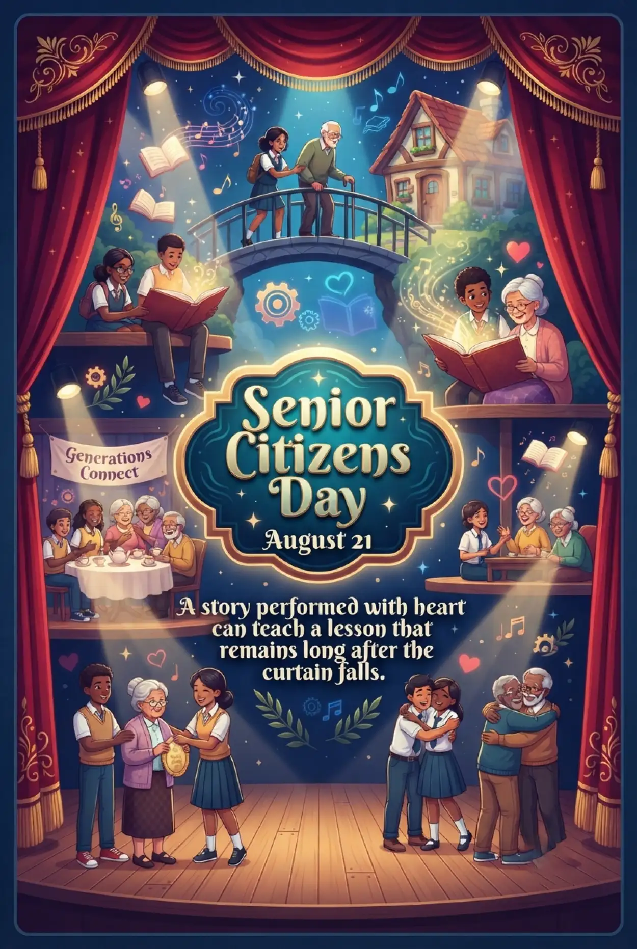 Free Download Senior Citizens Day 2026 Stories Of Inspiring Seniors - High Quality Senior Citizens Day 2026 Image
