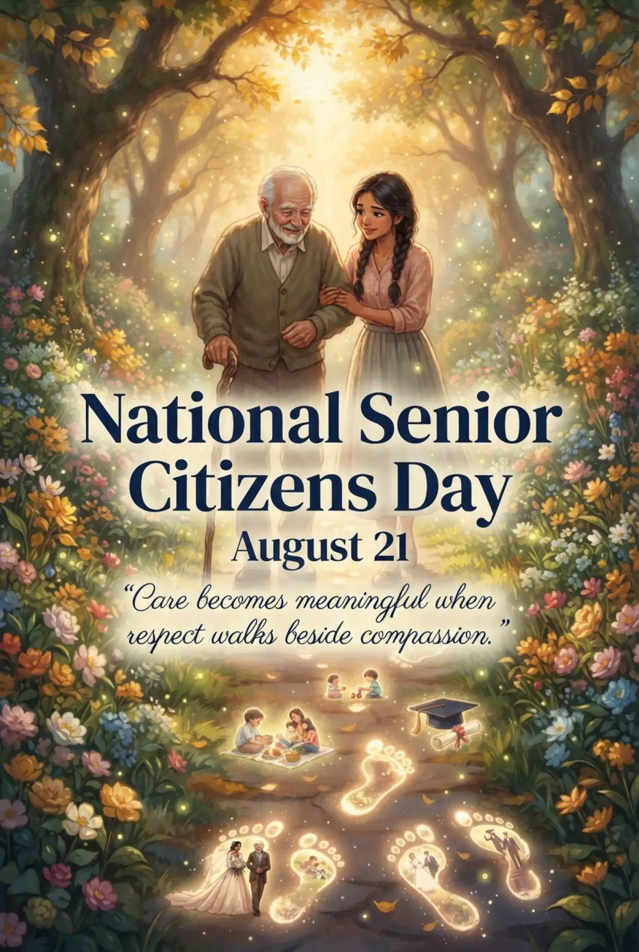 Free Download Senior Citizens Day 2026 Support For Older Adults - High Quality Senior Citizens Day 2026 Image