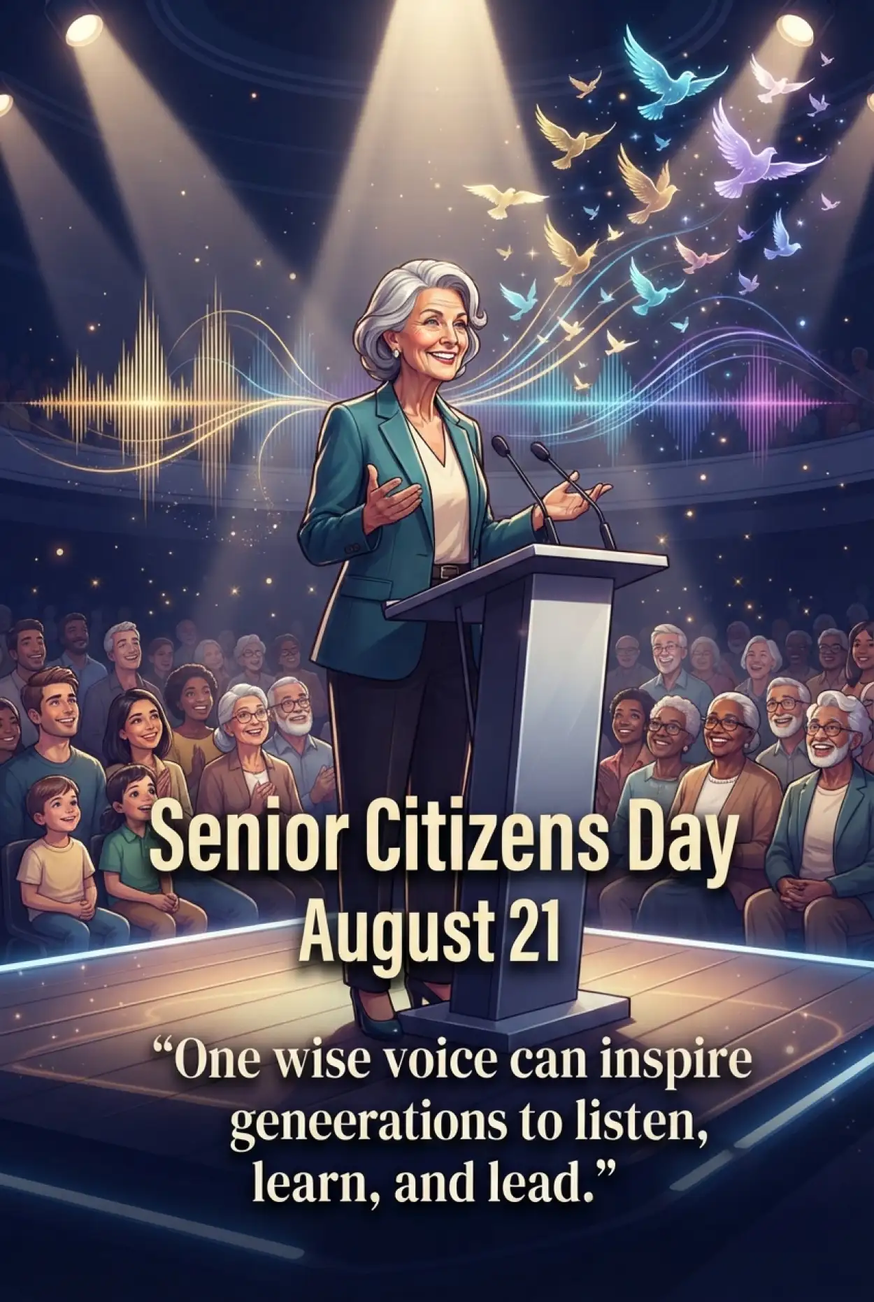 Free Download Senior Citizens Day 2026 Vote Of Thanks Speech - High Quality Senior Citizens Day 2026 Image