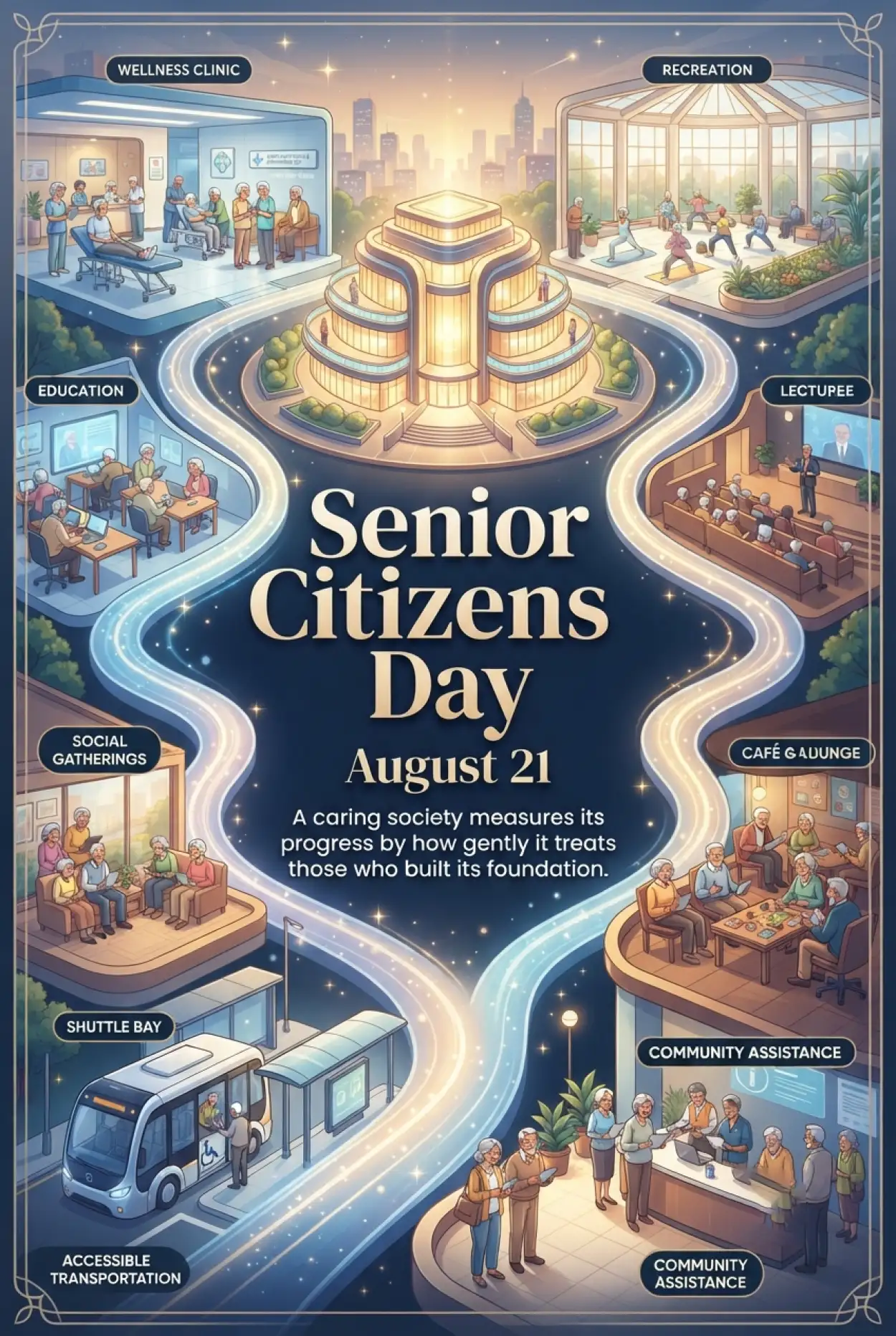 Free Download Senior Citizens Day 2026 Website Content Ideas - High Quality Senior Citizens Day 2026 Image
