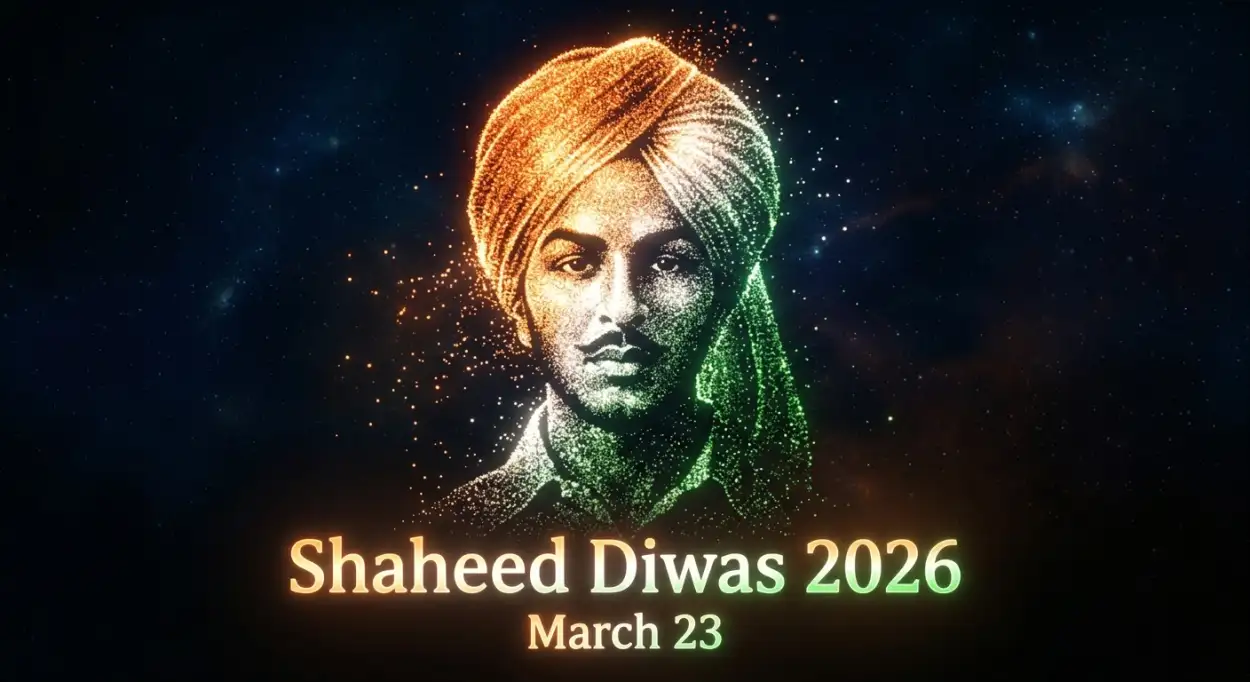 shaheed diwas 2026 creative social media post