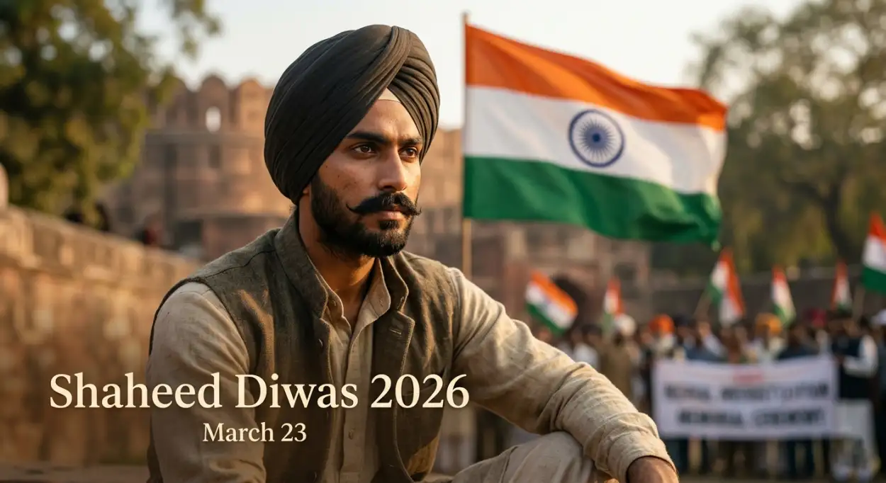 shaheed diwas 2026 patriotic dp hd