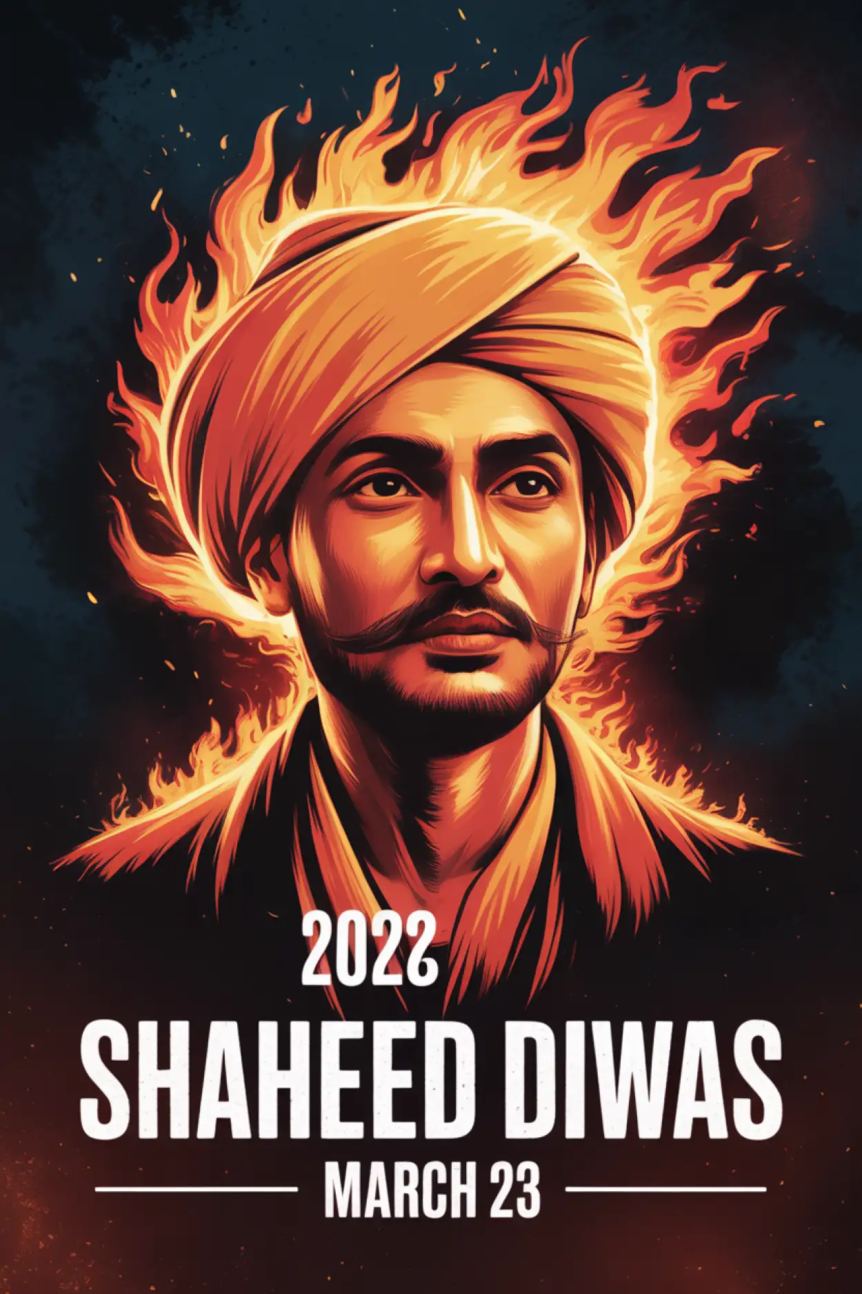Free Download Shaheed Diwas 2026 Poster Design Hd - High Quality Shaheed Diwas 2026 Image