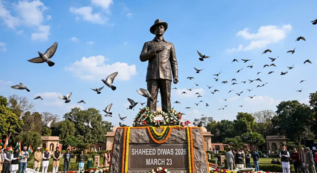 shaheed diwas 2026 remembrance day india images