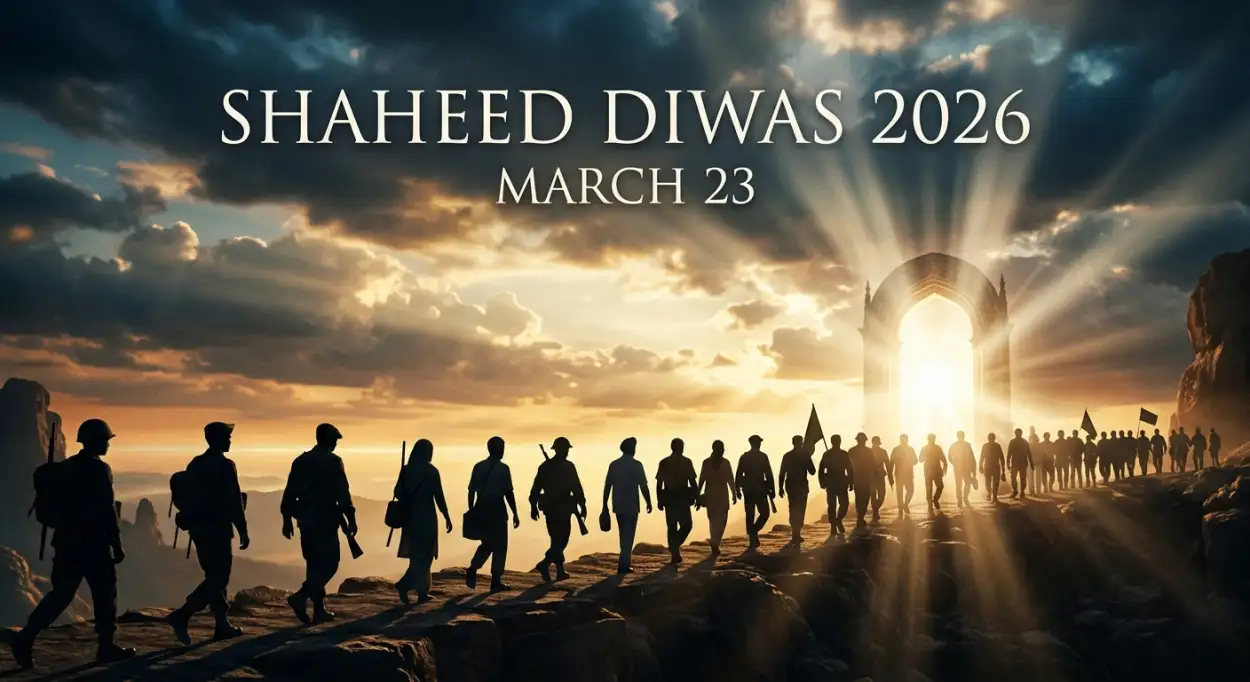 Free Download Shaheed Diwas 2026 Remembrance Quotes - High Quality Shaheed Diwas 2026 Image
