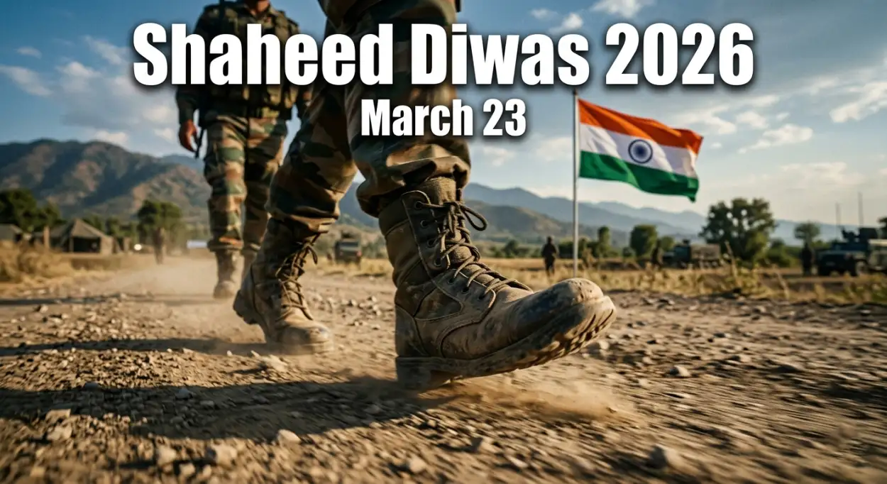 Free Download Shaheed Diwas 2026 Speech Lines Hindi - High Quality Shaheed Diwas 2026 Image