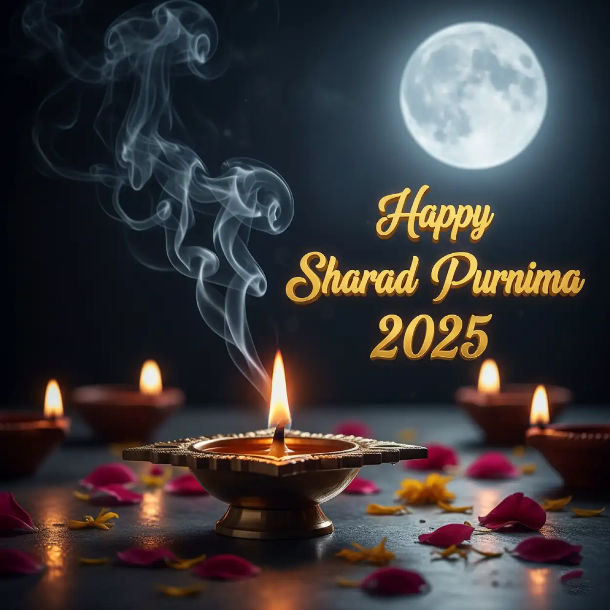 Free Download Sharad Purnima 2025 Devotional Images Hd - High Quality Happy Sharad Purnima 2025 Background