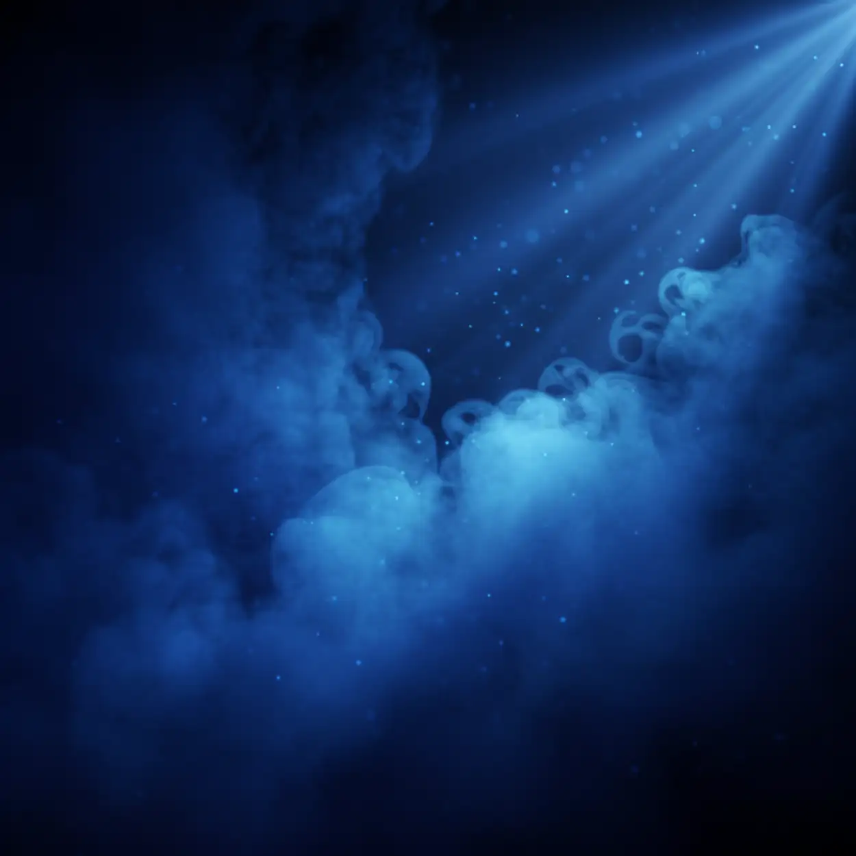 shiny blue youtube thumbnail background with sparkle lights