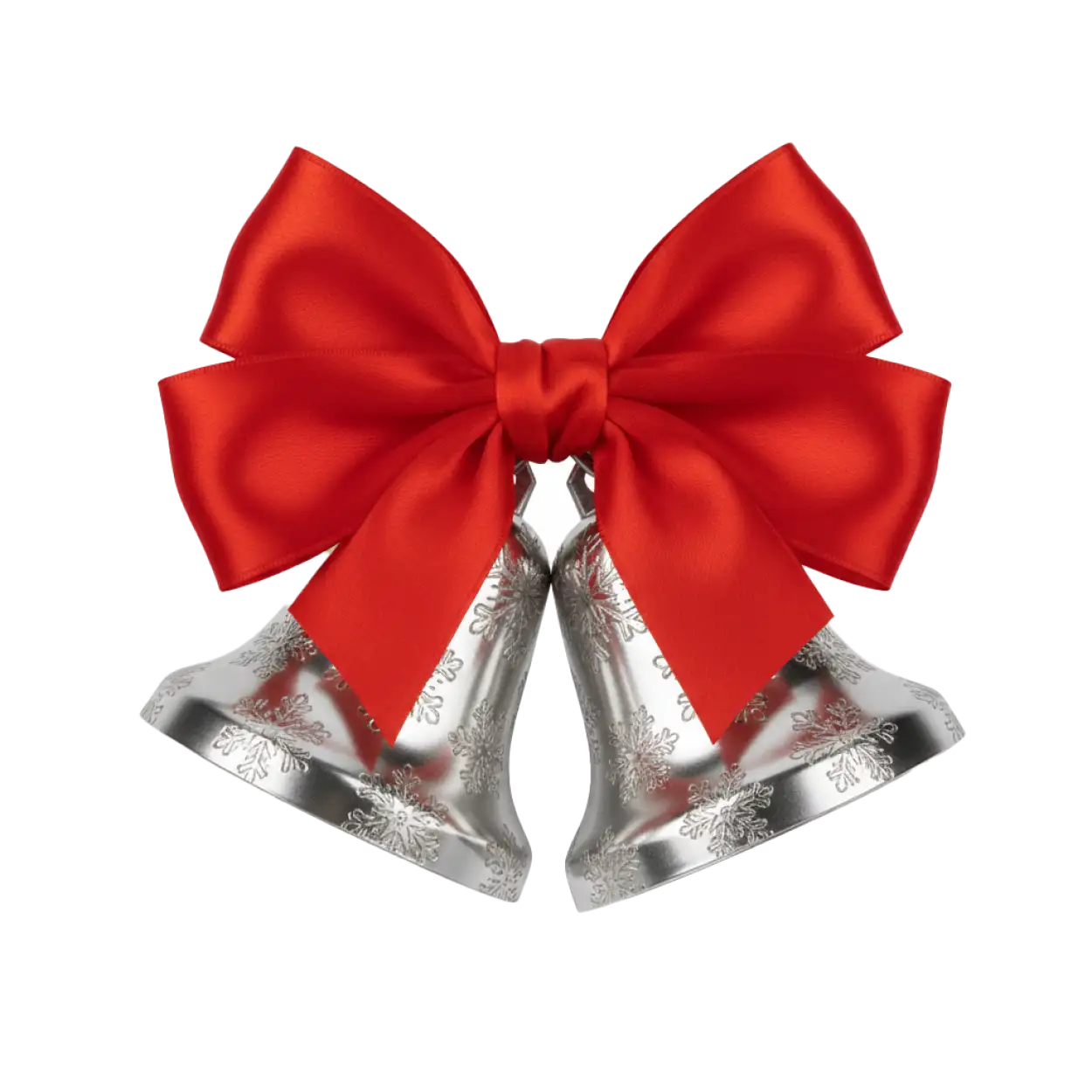 Free Download Shiny Christmas Bells Png 8k - High Quality Christmas Bells Png PNG Image