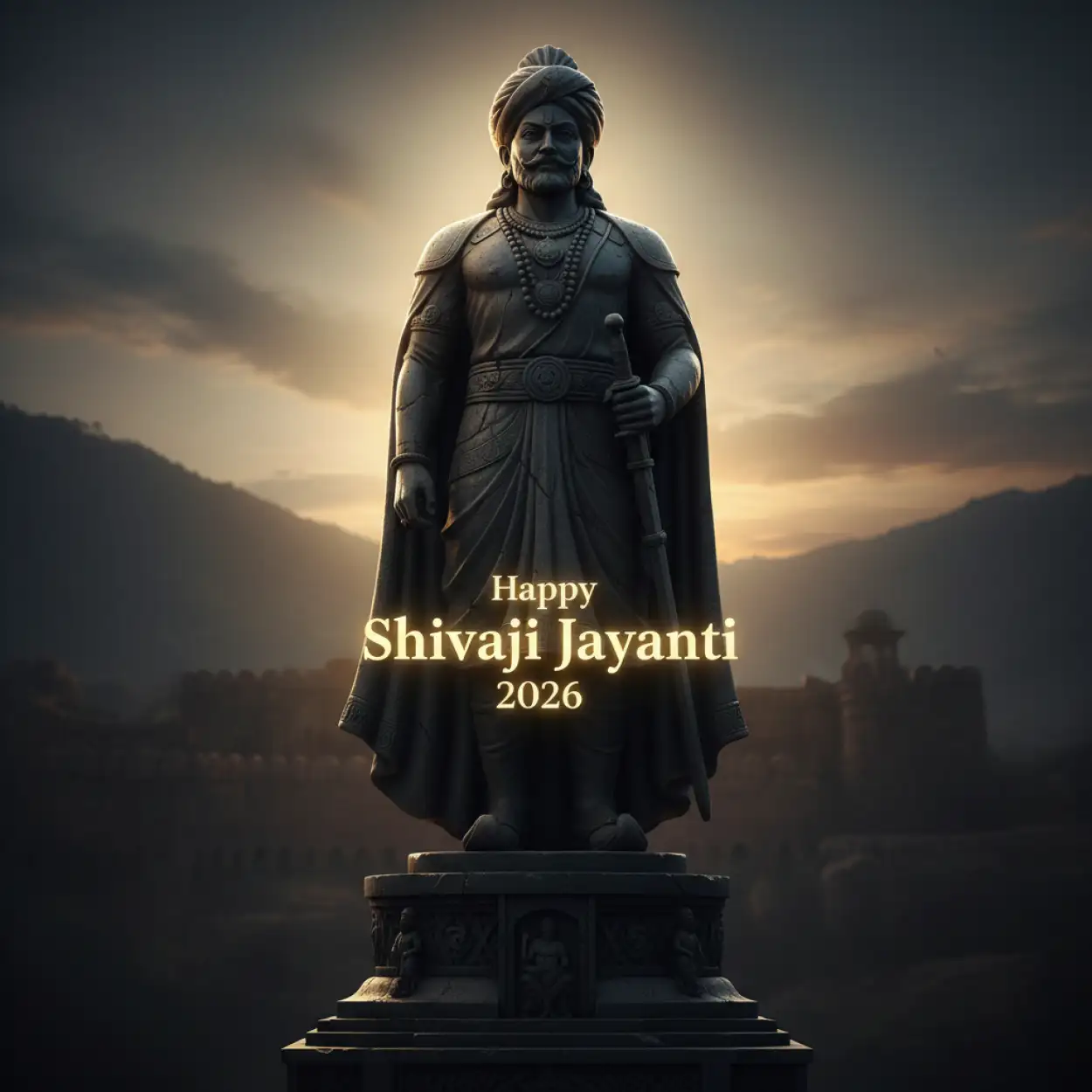 shivaji jayanti whatsapp status 2026