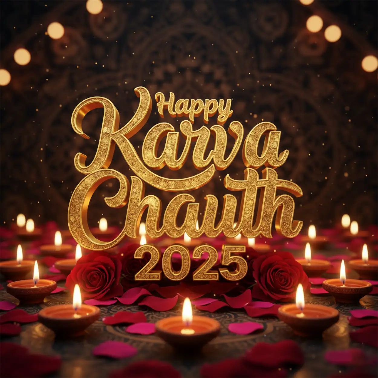 short karva chauth 2025 caption for instagram