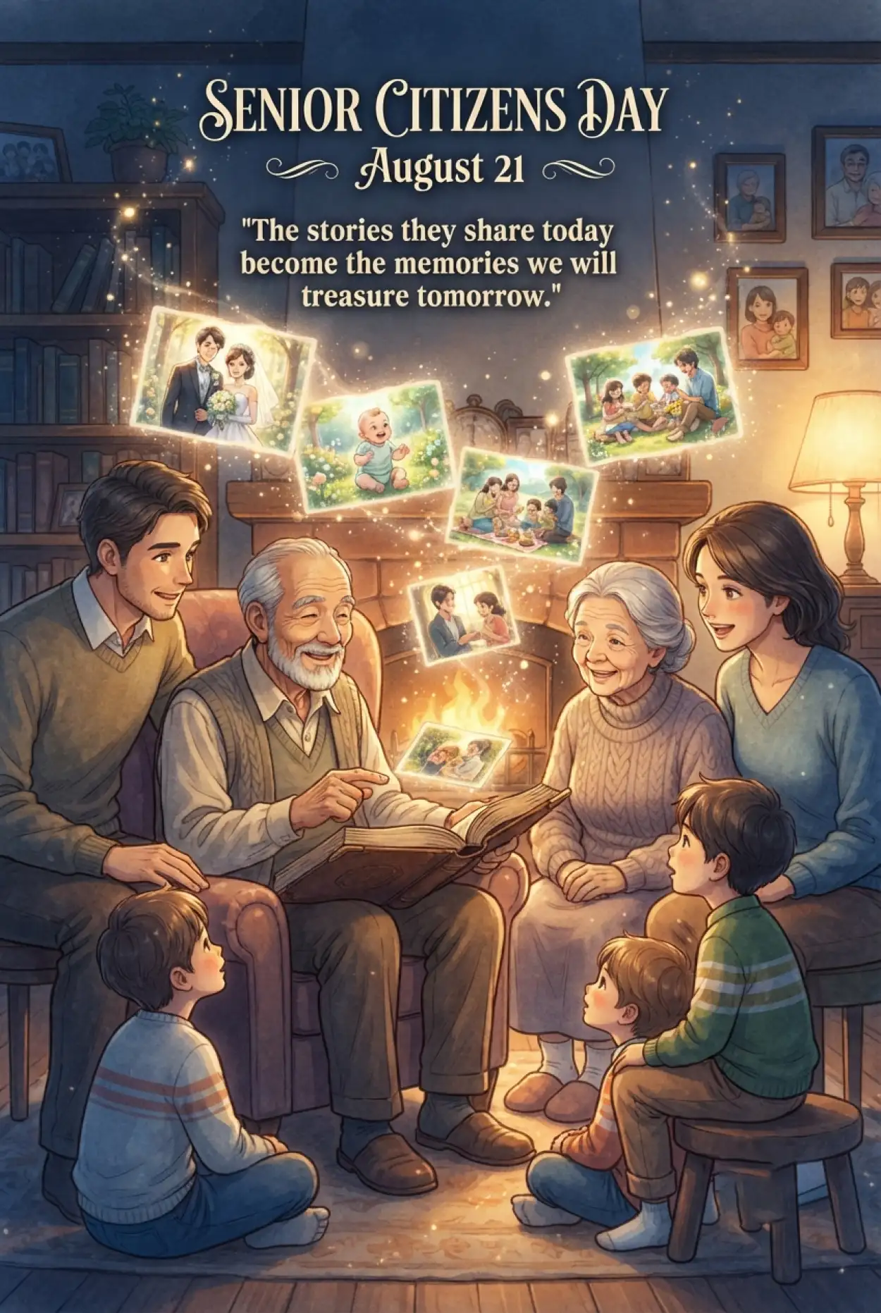 Free Download Short Poem For Senior Citizens Day 2026 - High Quality Senior Citizens Day 2026 Image