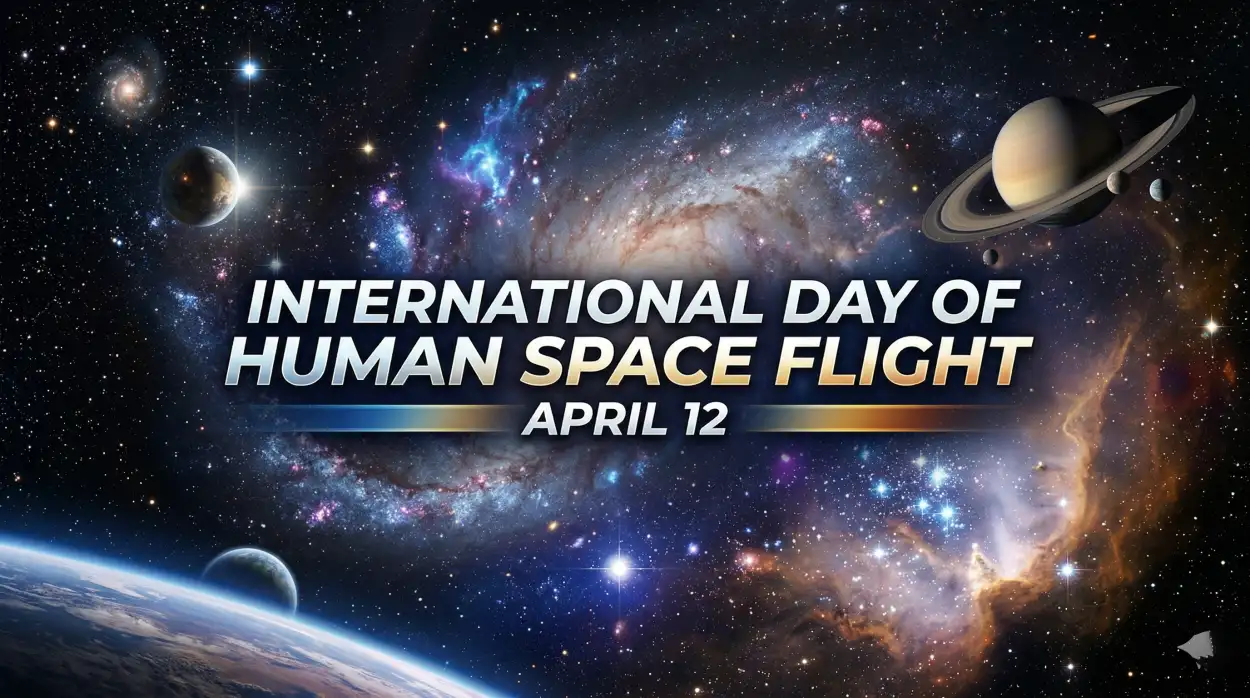 Free Download Significance Of Human Space Flight Day 2026 - High Quality International Day Of Human Space Flight 2026 Image