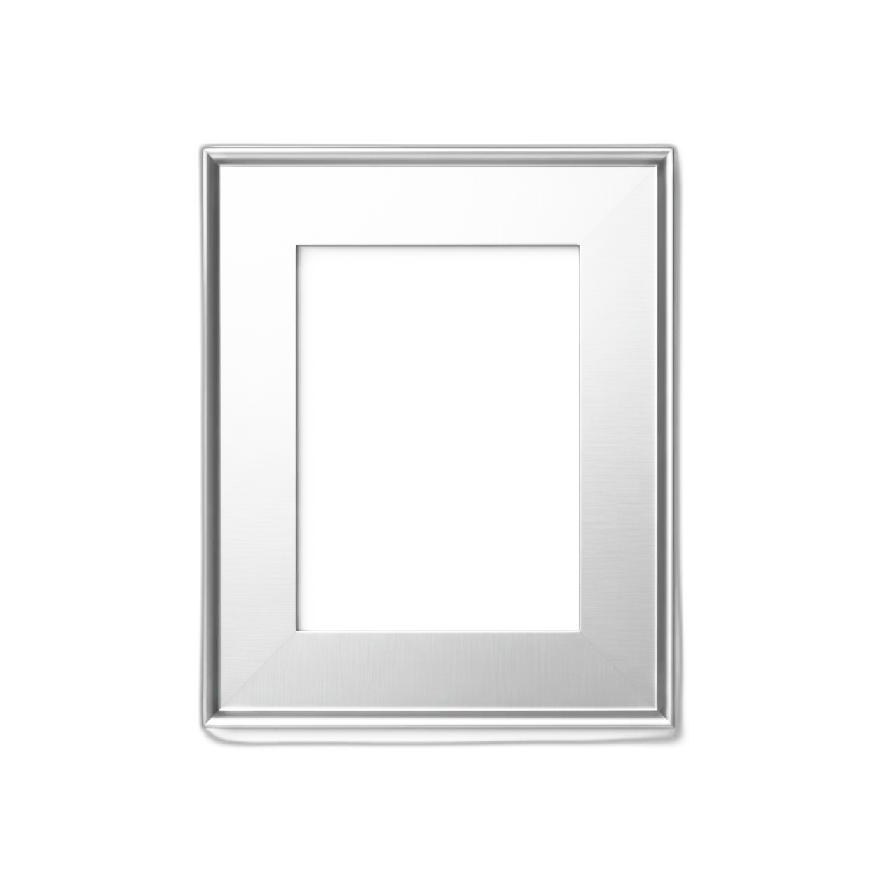 silver frame png transparent