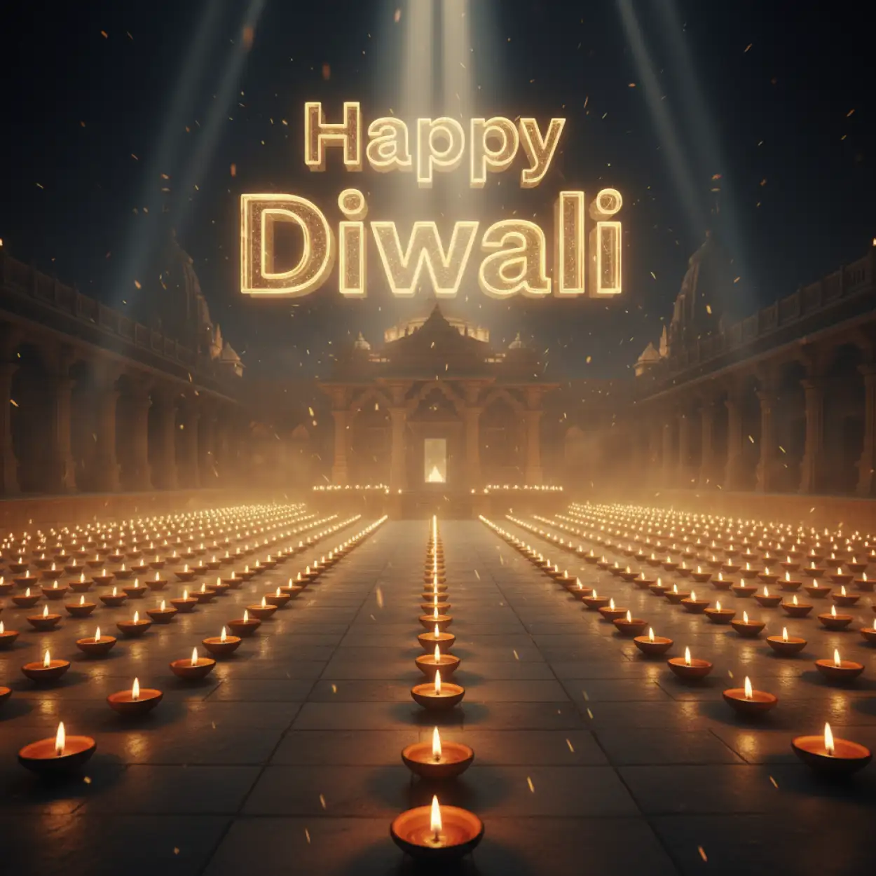 simple happy diwali greetings 2025 with quotes