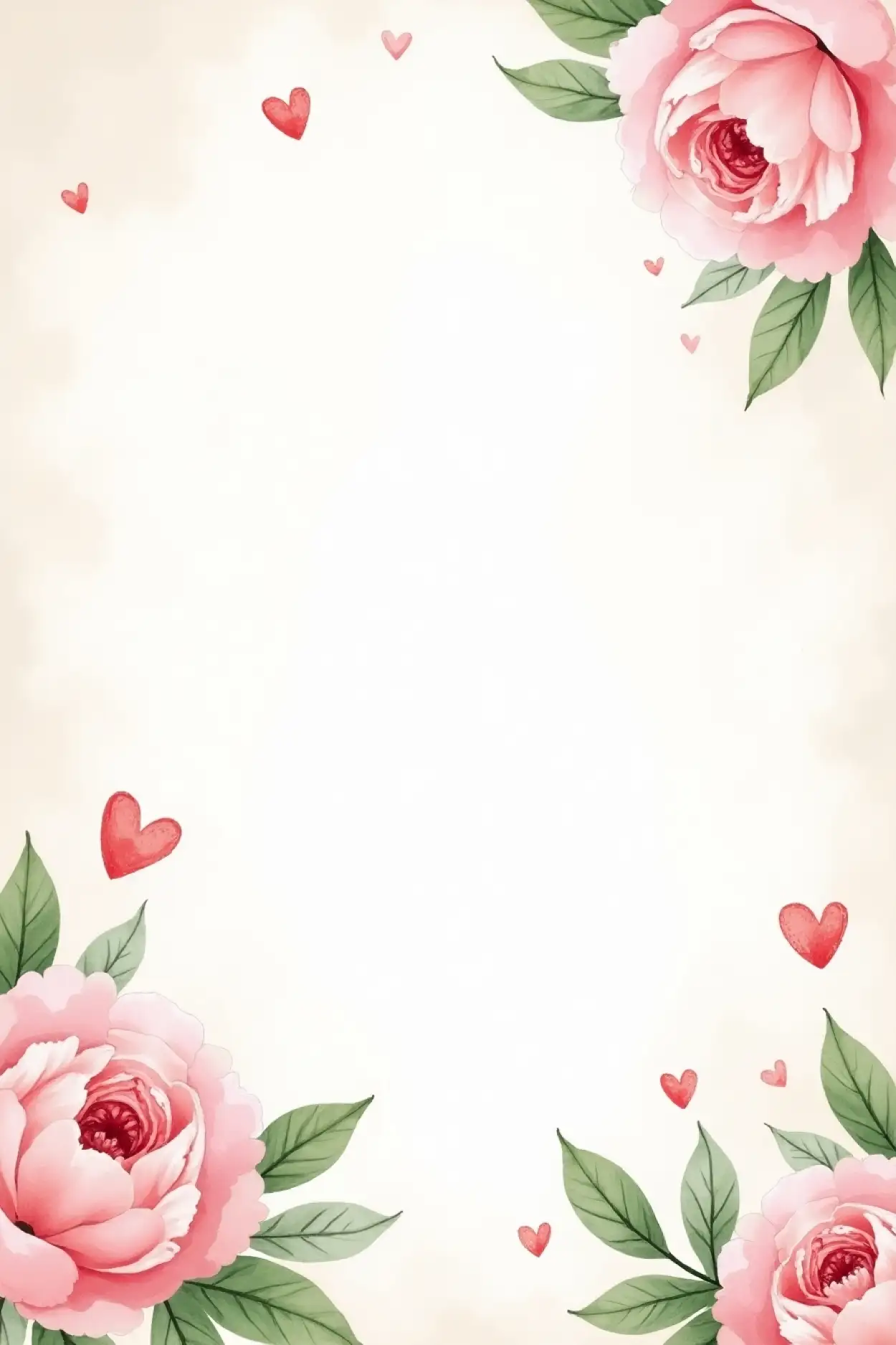 Simple Mothers Day background with text space