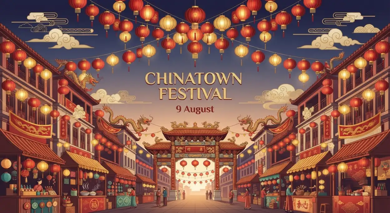 Free Download Singapore National Day 2026 Chinatown Events - High Quality Singapore National Day 2026 Image