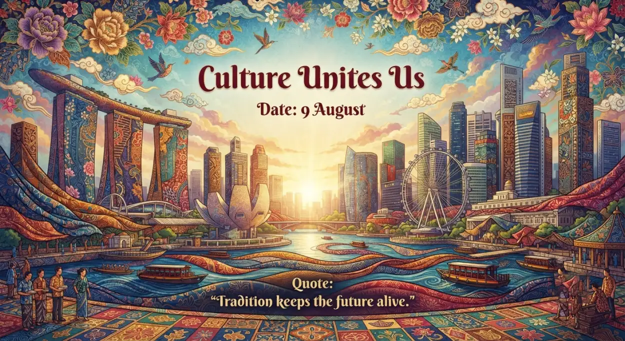 Free Download Singapore National Day 2026 Cultural Celebration Ideas - High Quality Singapore National Day 2026 Image