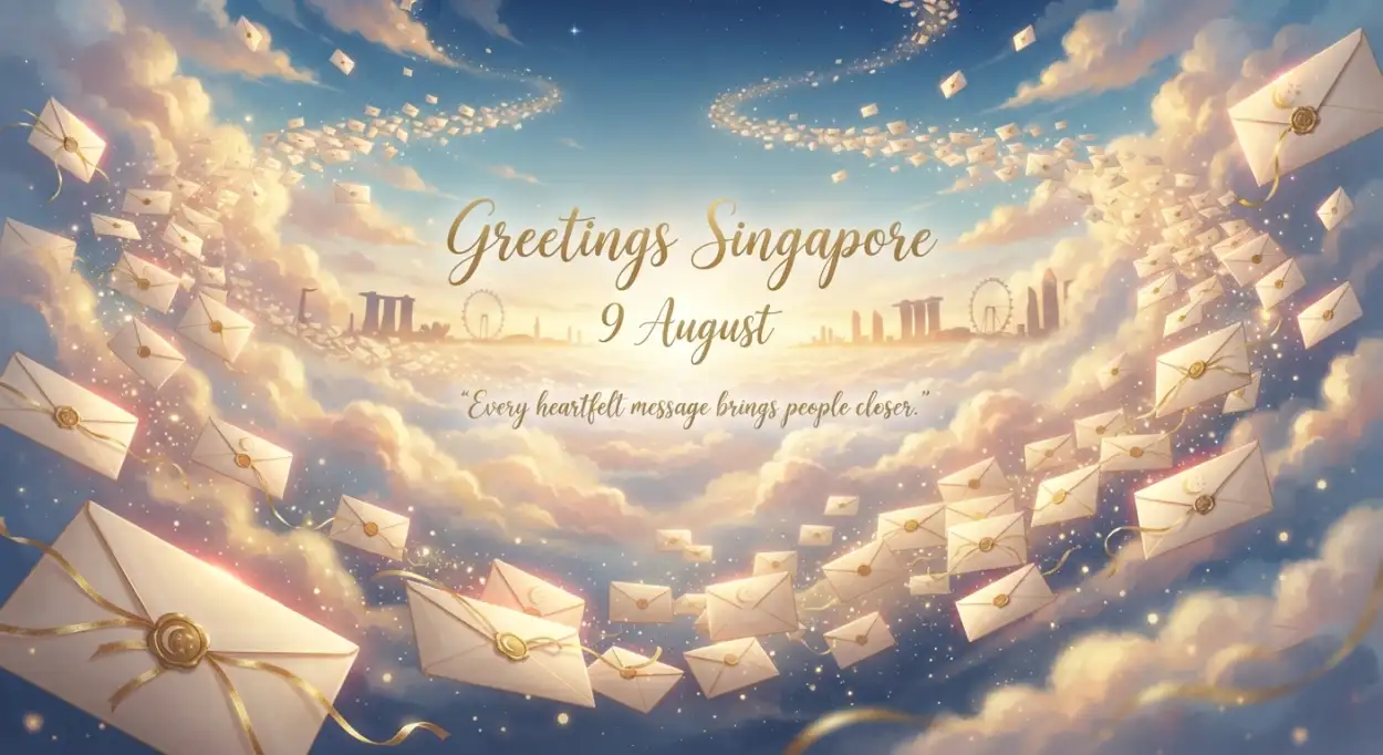 Free Download Singapore National Day 2026 Greeting Card Design - High Quality Singapore National Day 2026 Image